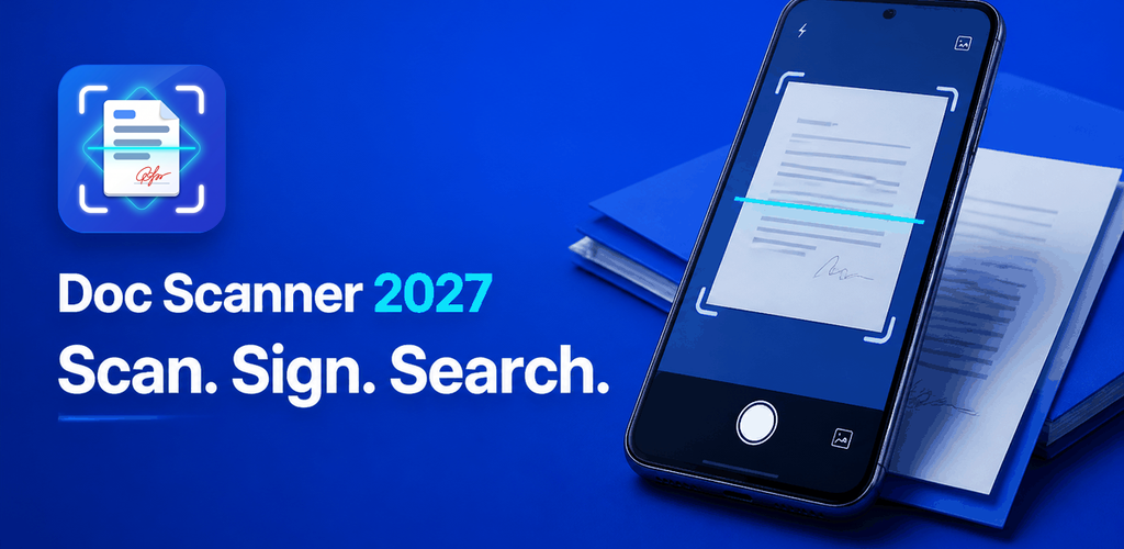 Doc Scanner 2027 feature graphic