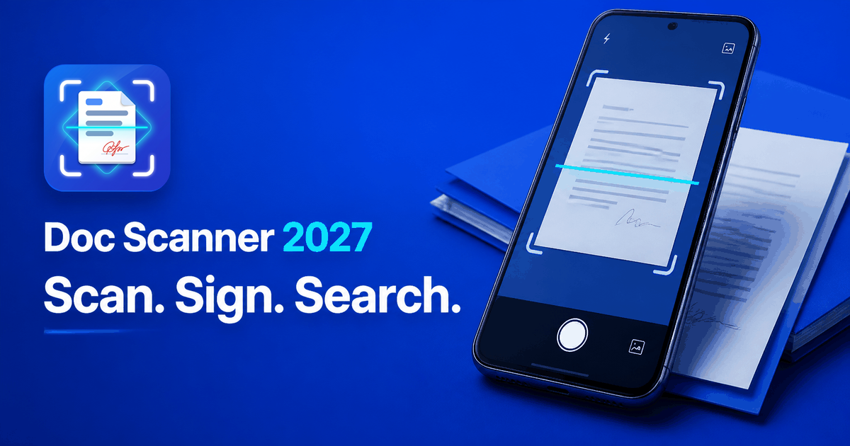 Doc Scanner 2027 social preview