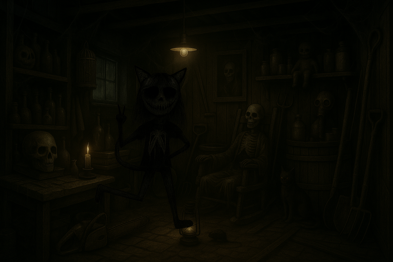 Страшный сарай